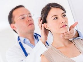 Diagnóstico da amcondrose cervical em um neurologista